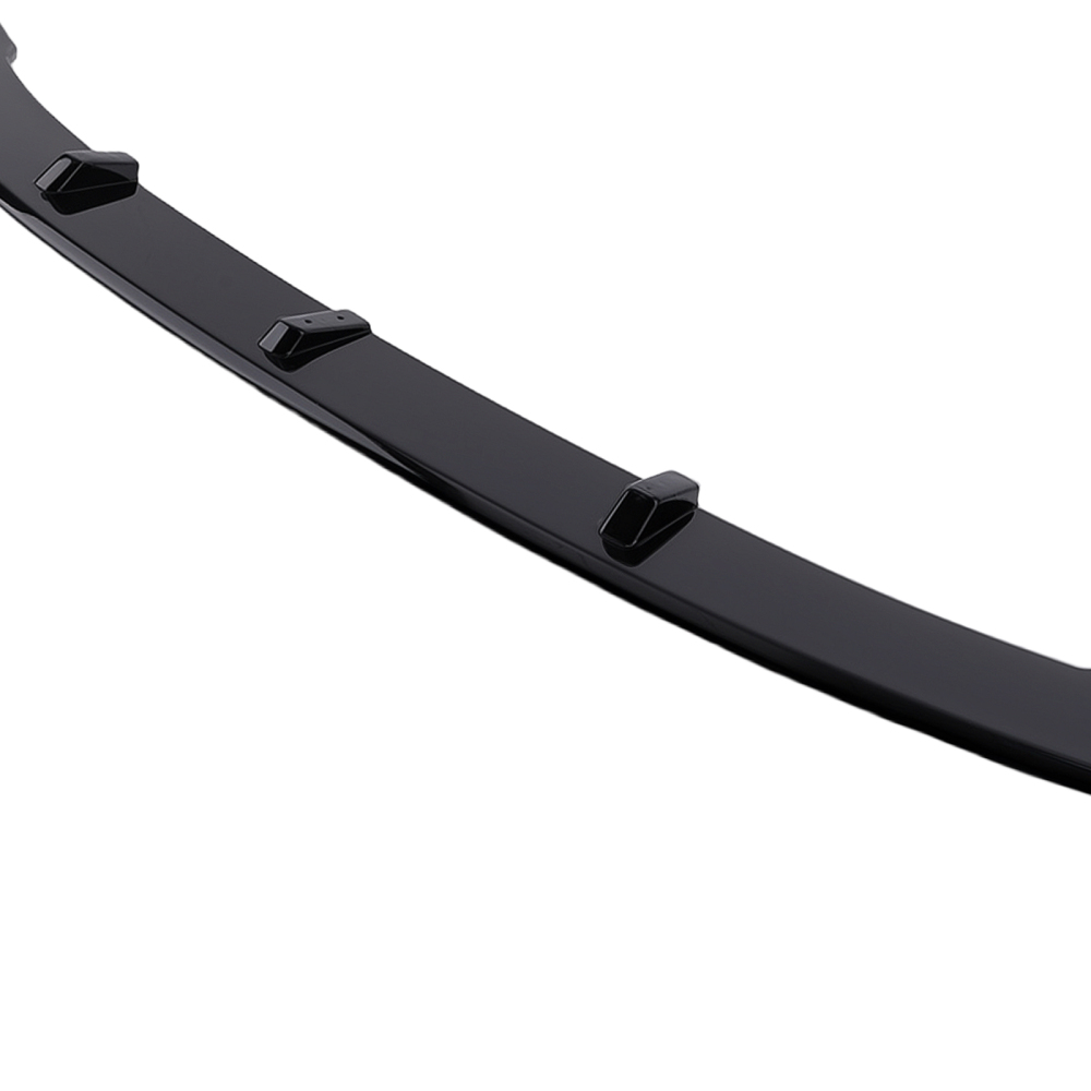 Black Front Bumper Splitter compatible for BMW F10 F11 5 Series M Sport 2009-2017