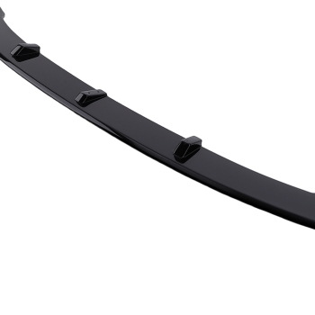 Black Front Bumper Splitter compatible for BMW F10 F11 5 Series M Sport 2009-2017