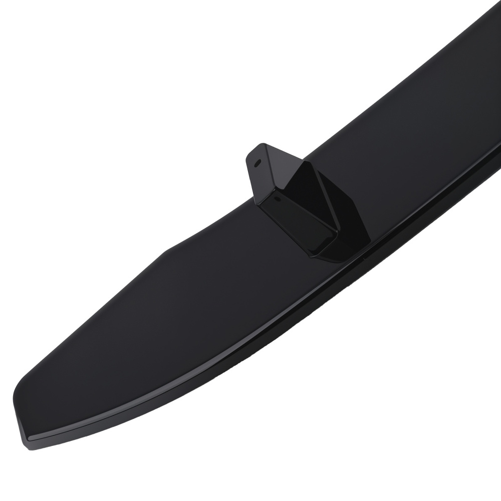 Front Bumper Splitter Lip Spoiler Kit Gloss Blk compatible for BMW X5 F15 M Sport 2013-2018