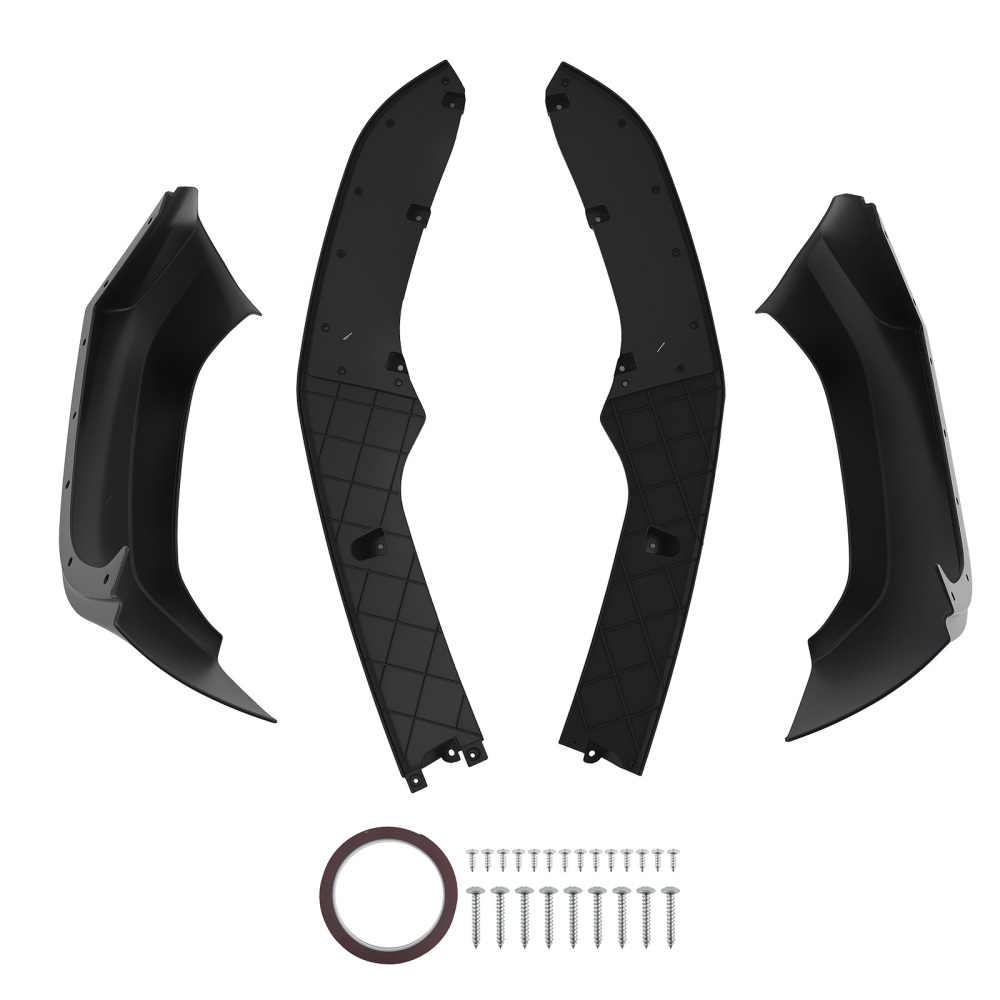 Bumper Lip Splitter compatible for BMW 1 Series F20 F21 M Sport 2015-2019 Gloss Black Front