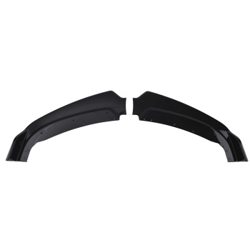 Glossy Black Front Bumper Splitter Spoiler compatible for BMW F30 320i 328i Base 2012-2015
