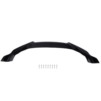 Black Bumper Kit compatible for BMW M2 F87 2 Series 2016-2021 Front Lip Splitter