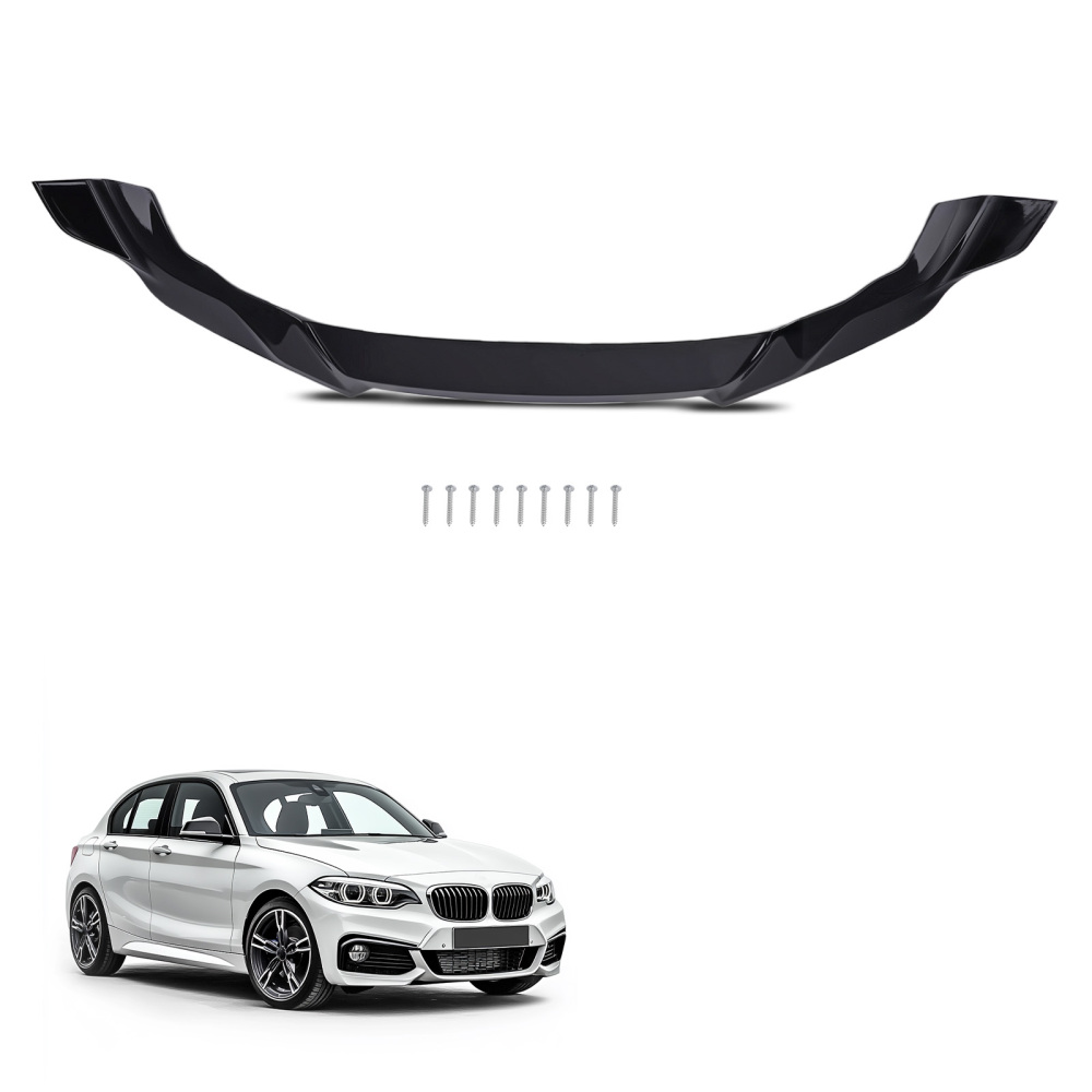 Black Bumper Kit compatible for BMW M2 F87 2 Series 2016-2021 Front Lip Splitter