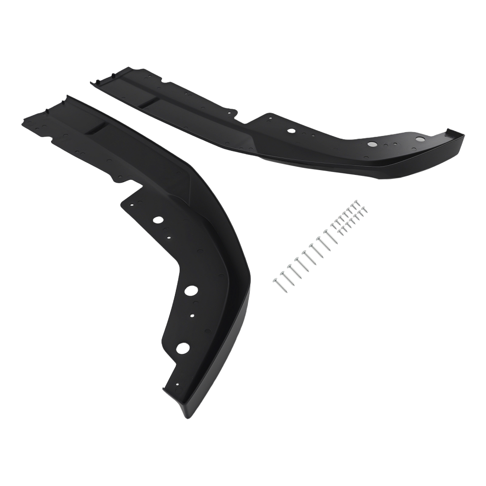 Bumper Add-on Lip compatible for BMW G20 3 Series M Sport 2022-2024 Gloss Black Front