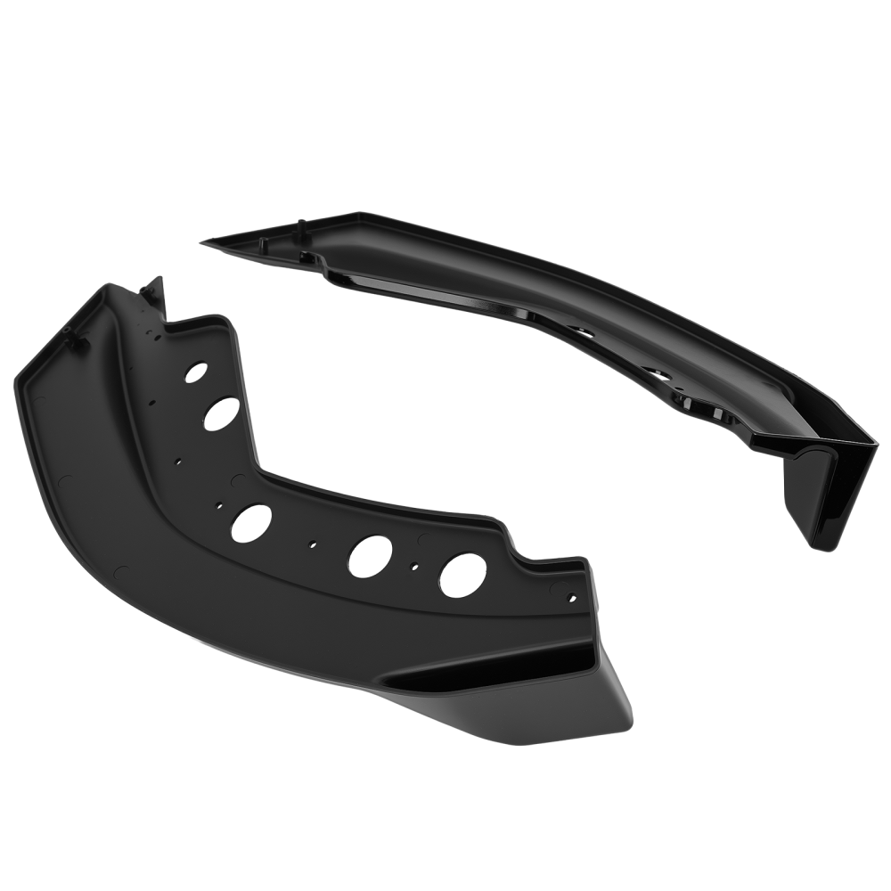 Front Bumper Body Kit Lip compatible for BMW G20 G28 3 Series 2019-2022 M Sport Black