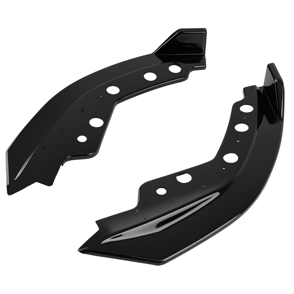 Front Bumper Body Kit Lip compatible for BMW G20 G28 3 Series 2019-2022 M Sport Black