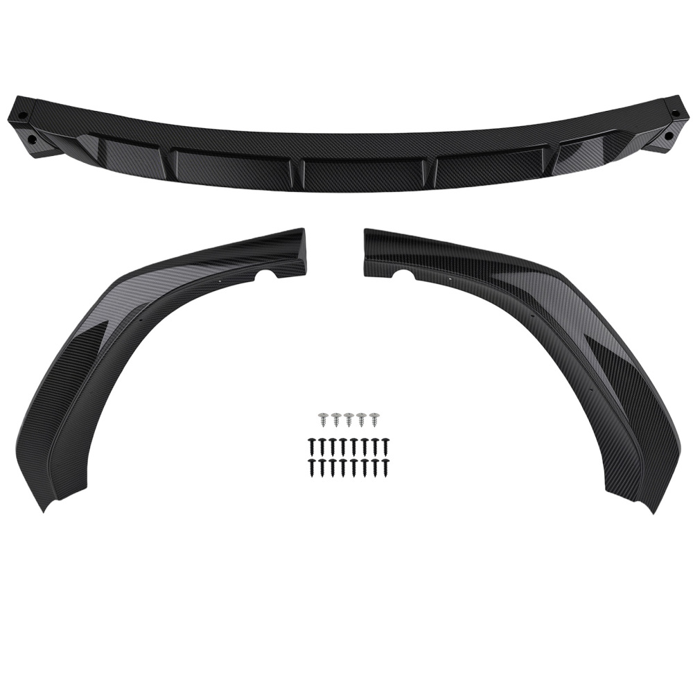 Carbon Fiber Front Lip Spoiler compatible for BMW G30 G31 5-Series M Sport 2017-2020