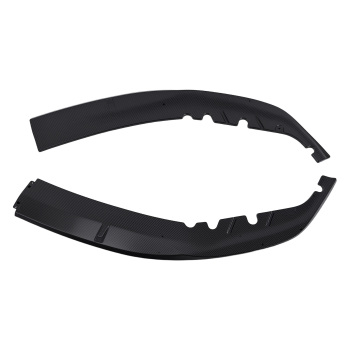 4PC Front Add On compatible for BMW G30 G38 5 Series M Sport 2017-2020 Carbon Style Set