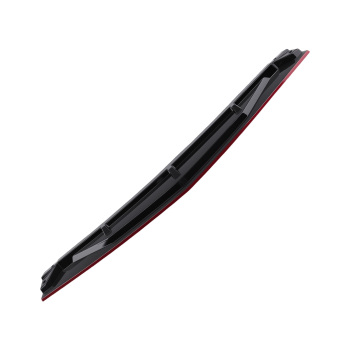 Front Spoiler Extension compatible for Hyundai Sonata 2020-2023 Black Red Bumper Lip Kit