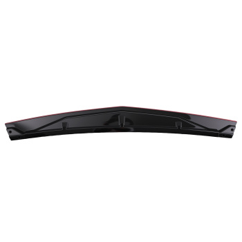 Front Spoiler Extension compatible for Hyundai Sonata 2020-2023 Black Red Bumper Lip Kit