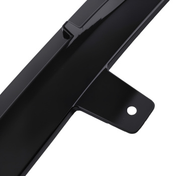 Black Plastic Lip Kit compatible for Honda Accord 2021 2022 Front Lower Bumper