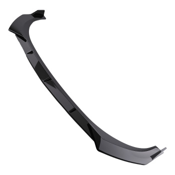 Front Bumper Cover Guard compatible for Hyundai Elantra 2021-2024 Gloss Black Plastic Lip