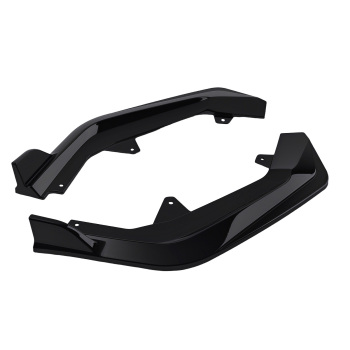 3PC Lower Spoiler compatible for Honda Civic Sedan Hatch 2022+ Front Bumper Black Kit