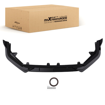 3PC Lower Spoiler compatible for Honda Civic Sedan Hatch 2022+ Front Bumper Black Kit