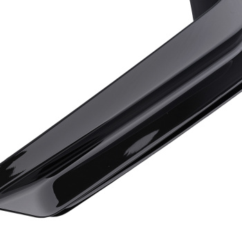 Front Air Dam Guard compatible for Honda Civic 2022-2024 MC Style Black Bumper Splitter