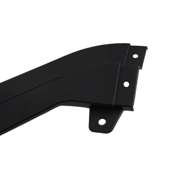 3PC Front Add On Lip compatible for Honda Civic 2022-2025 All Models RS Style Black Plastic