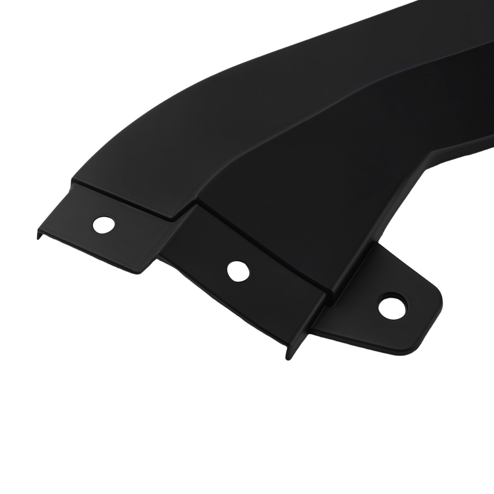 3PC Front Add On Lip compatible for Honda Civic 2022-2025 All Models RS Style Black Plastic