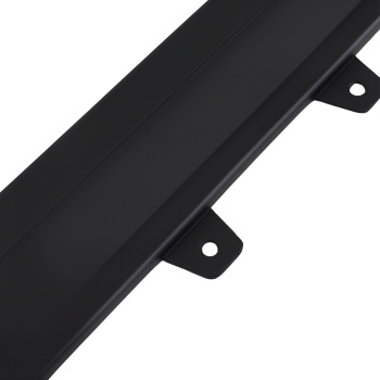 3PC Front Add On Lip compatible for Honda Civic 2022-2025 All Models RS Style Black Plastic