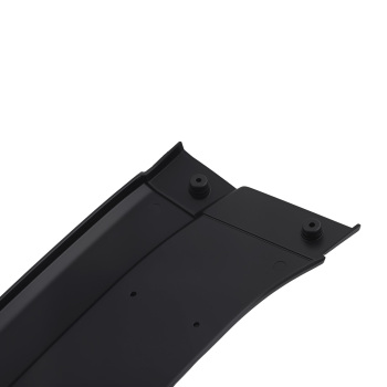 Black Front Bumper Splitter Kit compatible for Honda Accord 2023-2025 M Style Plastic