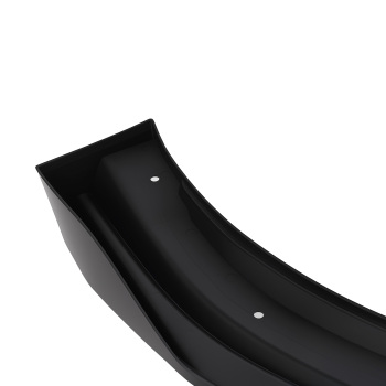 Front Bumper Accent compatible for Toyota Camry SE XSE 18-20 Black Plastic Splitter Lip Kit