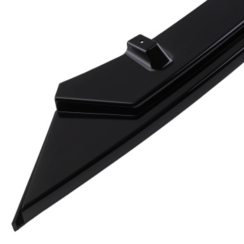 Front Bumper Lip Kit compatible for Toyota Corolla SE XSE 2020-2024 V2 Style Gloss Black