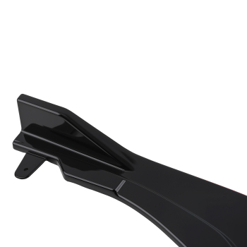 Black Red Front Bumper Lip Kit compatible for Toyota Camry SE XSE 2021-2024 Sport Model