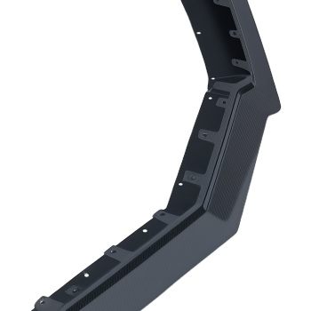 3 Piece Carbon Fiber Front Lip Z07 compatible for Corvette C8 Z06 2023-2025 Splitter Kit