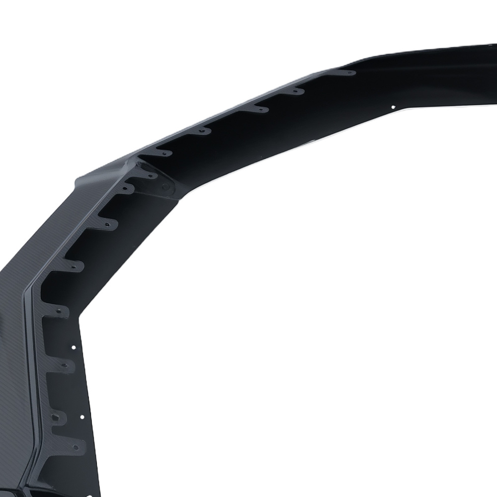 3 Piece Carbon Fiber Front Lip Z07 compatible for Corvette C8 Z06 2023-2025 Splitter Kit