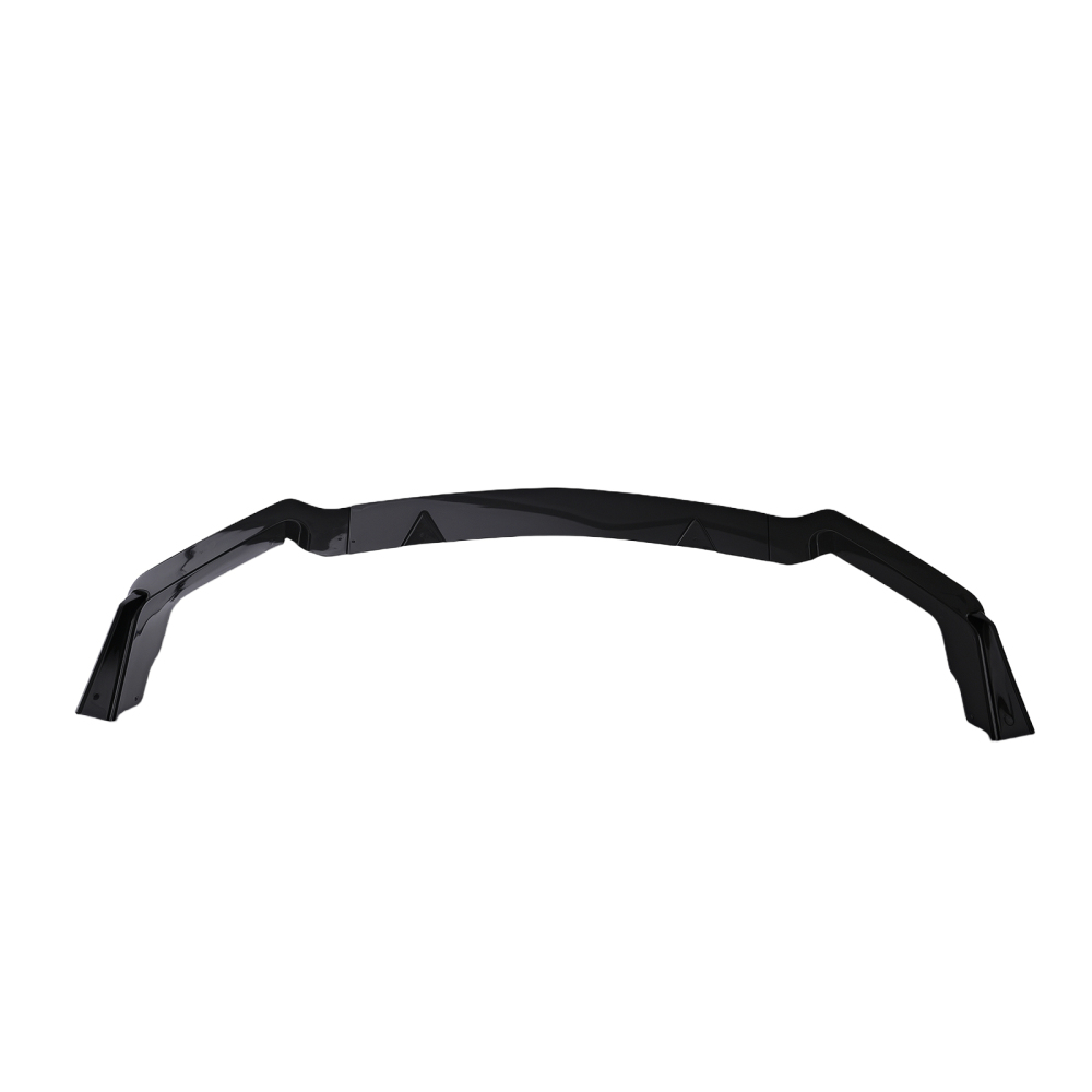 3PC Front Body Kit compatible for Infiniti Q50 Sport Sedan 2014-17 Black Bumper Spoiler Set