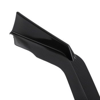 3PC Sport Style Front Kit compatible for Infiniti Q50 2014-2017 Carbon Fiber Bumper