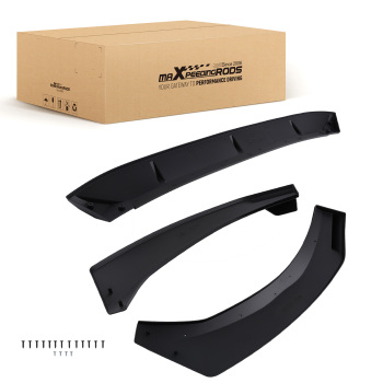 Front Bumper Accent compatible for KIA K5 2020-2024 GT-Line EX Sedan Black Performance Kit