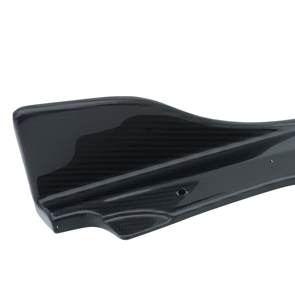 3 Piece Front Bumper Lip compatible for Honda Civic Type-R FL5 23-25 Carbon Fiber AG