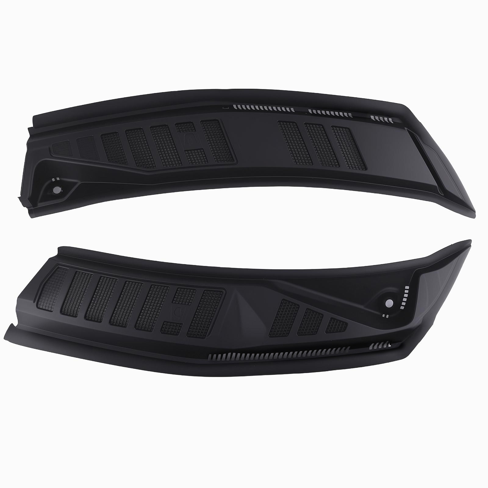 Windshield Wiper Cowl Panel Grille Set compatible for Ford F150