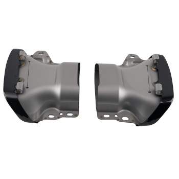 Rear Bumper Diffuser+Tailpipes For 2013-2019 compatible for Mercedes Benz W117 CLA45 AMG Sport