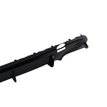 Rear Bumper Diffuser+Tailpipes For 2013-2019 compatible for Mercedes Benz W117 CLA45 AMG Sport