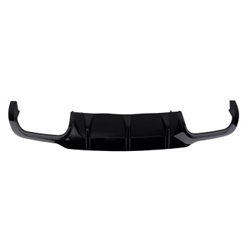 AMG Style Diffuser compatible for Mercedes C Class W204 2012-2015 Gloss Black Plastic