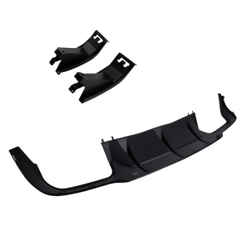 AMG Style Diffuser compatible for Mercedes C Class W204 2012-2015 Gloss Black Plastic