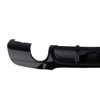 Rear Bumper Lip Diffuser compatible for BMW E90 3 Series M Sport 2005-2011 Black PP