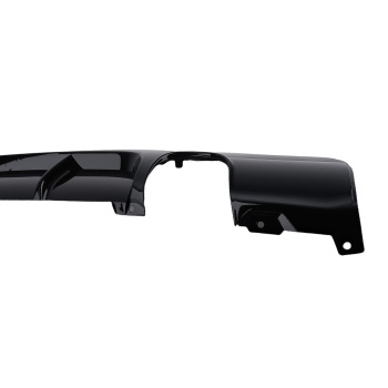 Rear Bumper Lip Diffuser compatible for BMW E90 3 Series M Sport 2005-2011 Black PP