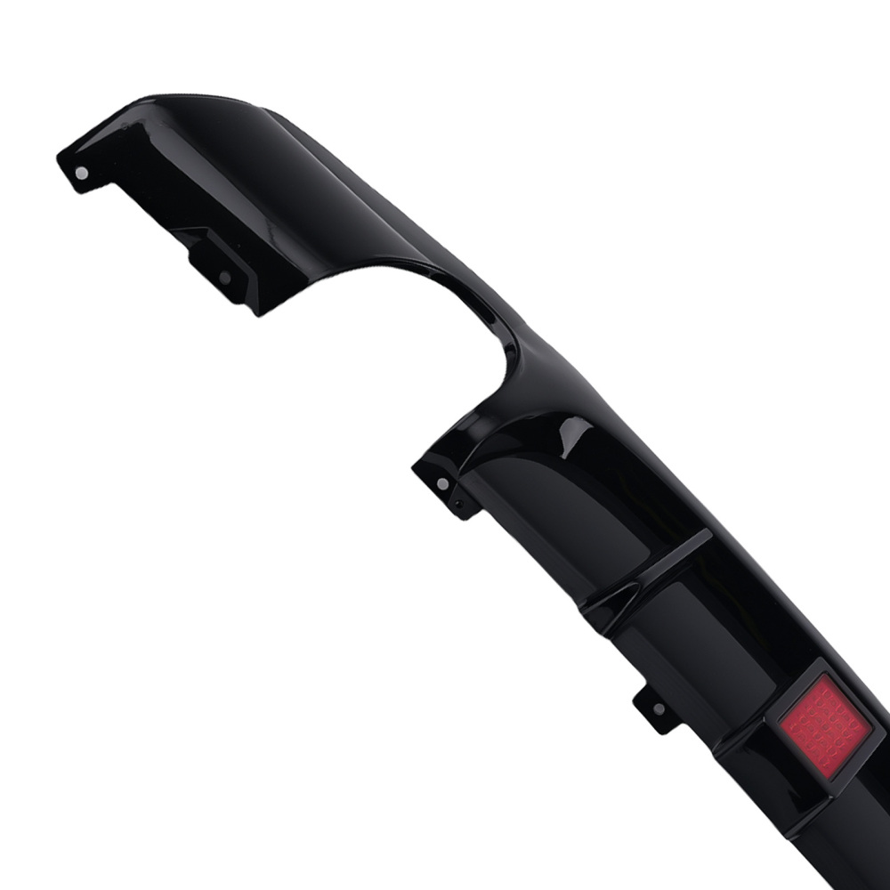 Rear Diffuser Dual Exhausts Gloss Black compatible for BMW E90 E91 3 Series M Sport 05-11