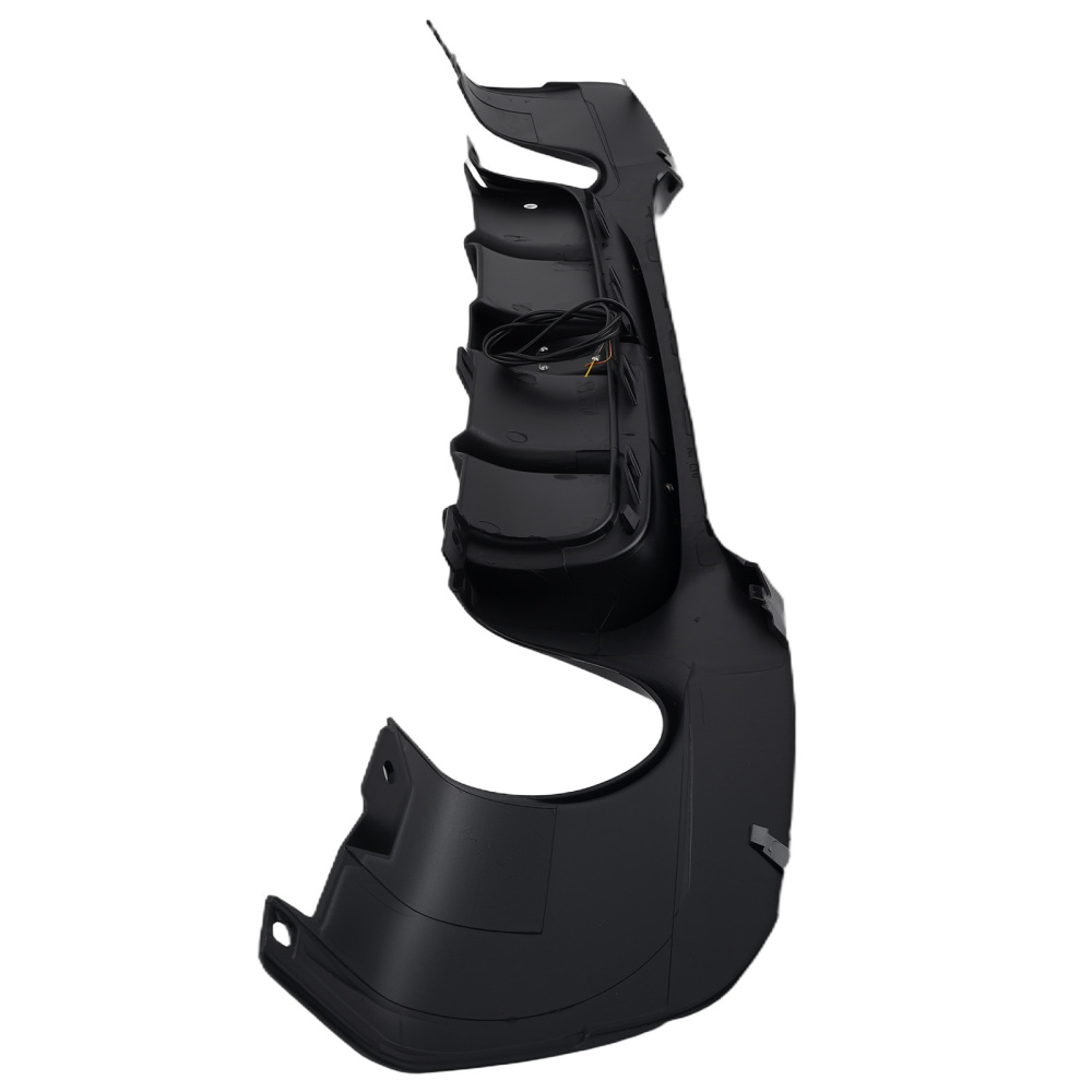 Rear Diffuser Dual Exhausts Gloss Black compatible for BMW E90 E91 3 Series M Sport 05-11