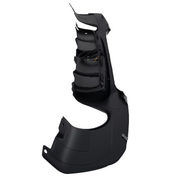 Rear Diffuser Dual Exhausts Gloss Black compatible for BMW E90 E91 3 Series M Sport 05-11