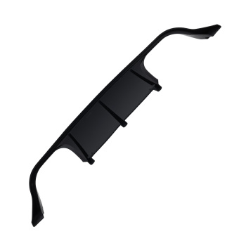 Black Bumper Lip compatible for BMW E92 E93 M3 Coupe 2008-2013 PP Plastic Rear Diffuser Kit