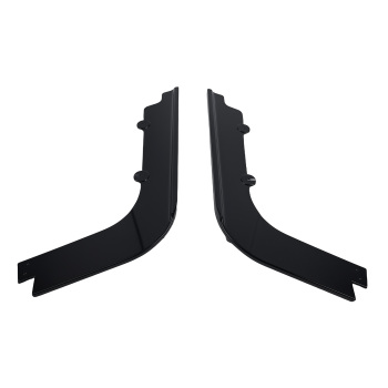 Black Bumper Lip compatible for BMW E92 E93 M3 Coupe 2008-2013 PP Plastic Rear Diffuser Kit