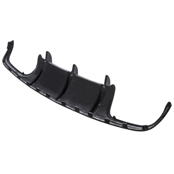 Rear Bumper Diffuser Shark Fin Carbon Fiber compatible for Mercedes-Benz C63 AMG 2008-2011