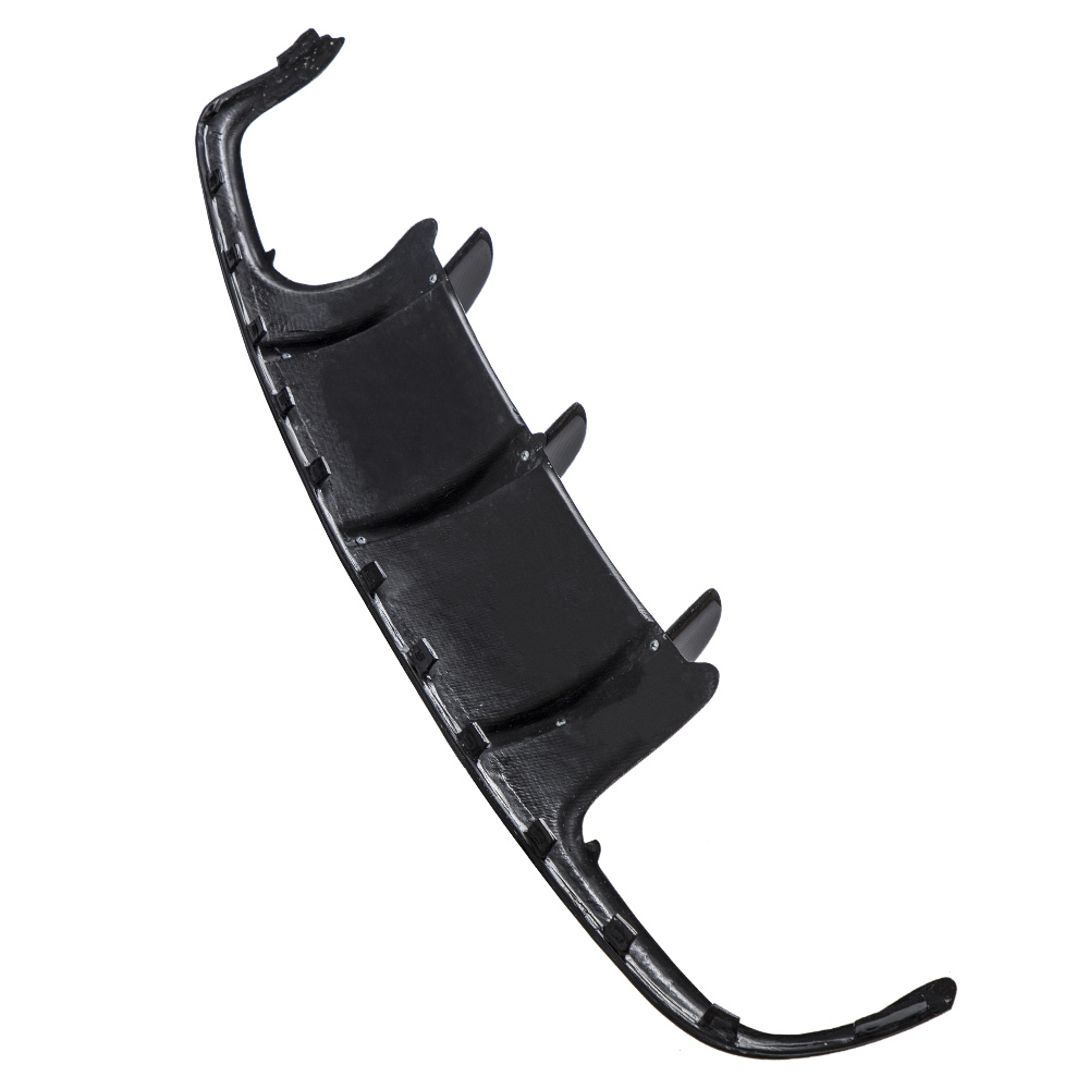 Rear Bumper Diffuser Shark Fin Carbon Fiber compatible for Mercedes-Benz C63 AMG 2008-2011