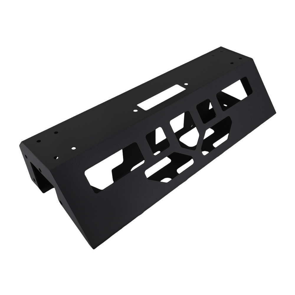 Front Bumper Assembly W/Bull Bar Powder Coated compatible for Dodge Ram 1500 94-01 02 Steel
