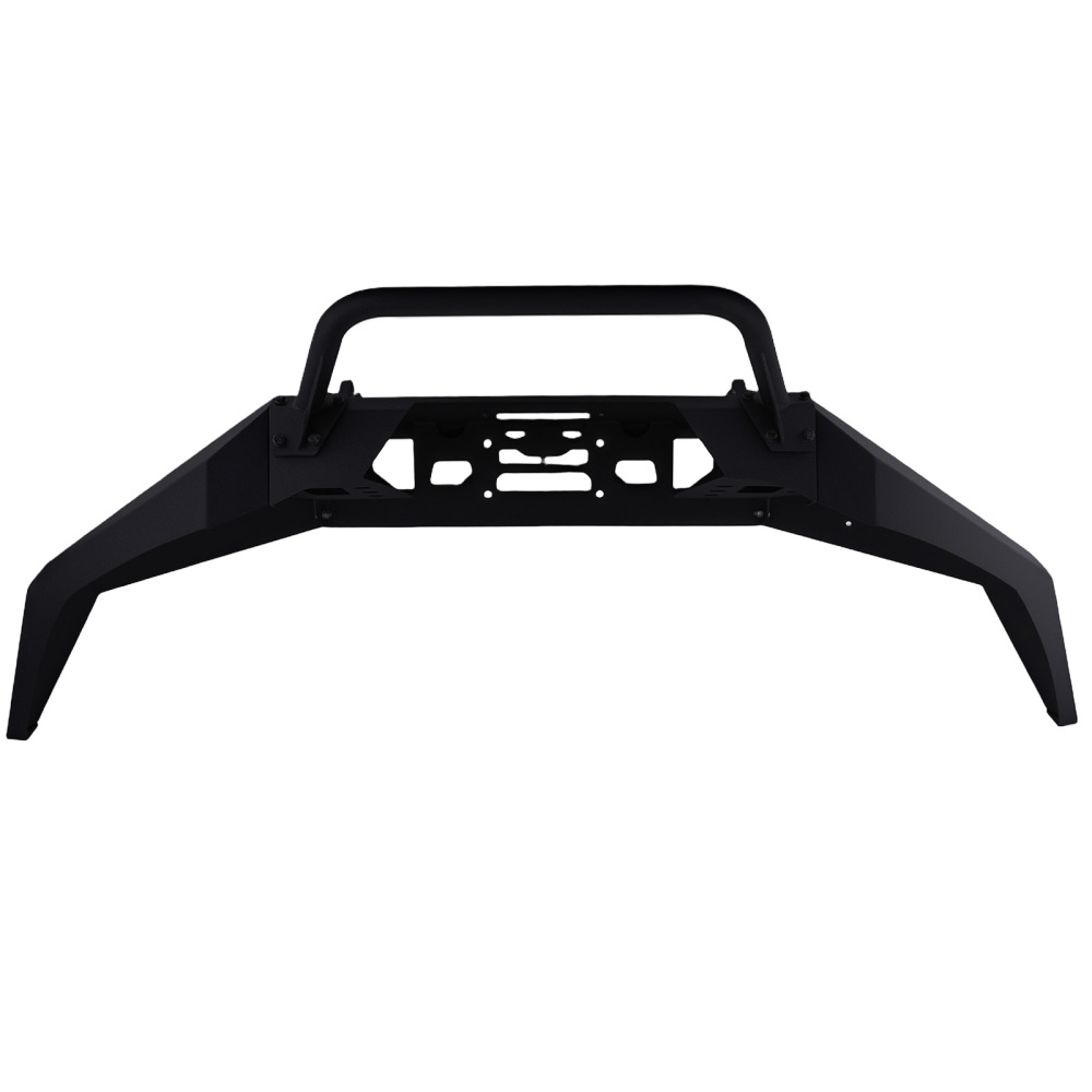 Black Front Bumper Assembly compatible for Ford F-250 F-350 F250 F350 Super Duty 1999-2004