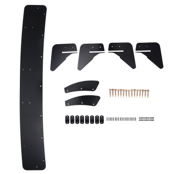 Rear Bumper Lip Diffuser Spoiler Splitter compatible for Volkswagen Golf MK7 GTI