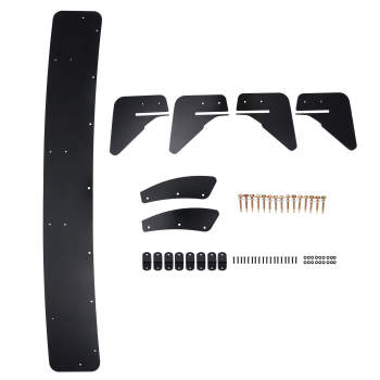 Rear Bumper Lip Diffuser Shark Fins Splitter Set for VW Golf/MK7/GTI ABS Plastic